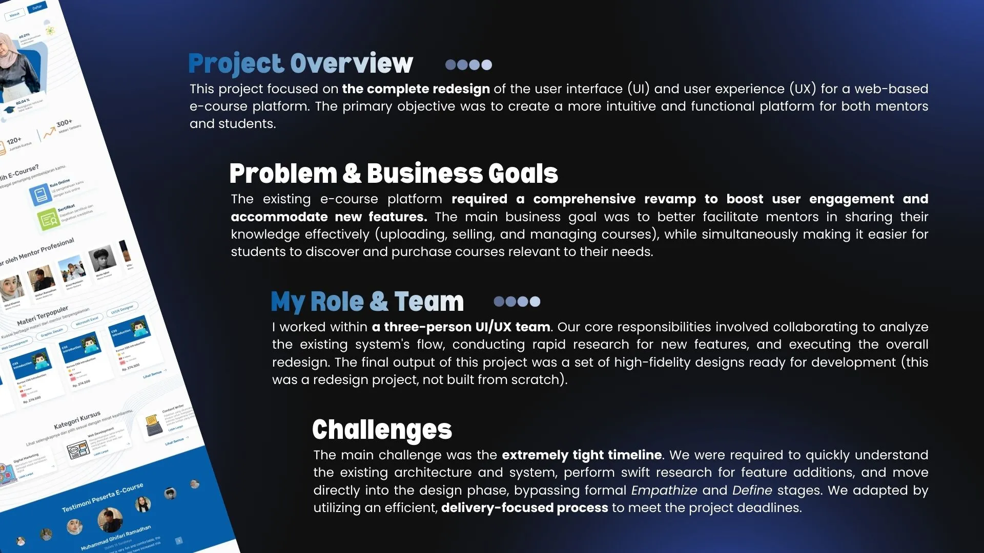 Case Study Page